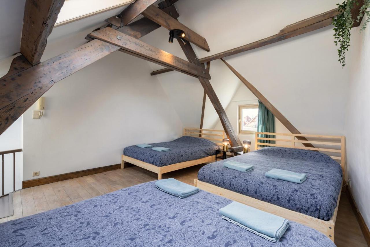 Tempel Triplex & Duplex At Historic Heart Of Antwerpアパートメント エクステリア 写真