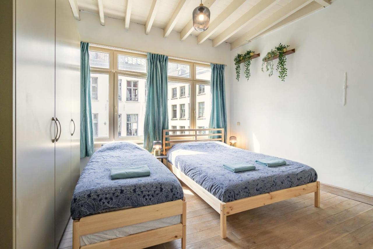Tempel Triplex & Duplex At Historic Heart Of Antwerpアパートメント エクステリア 写真