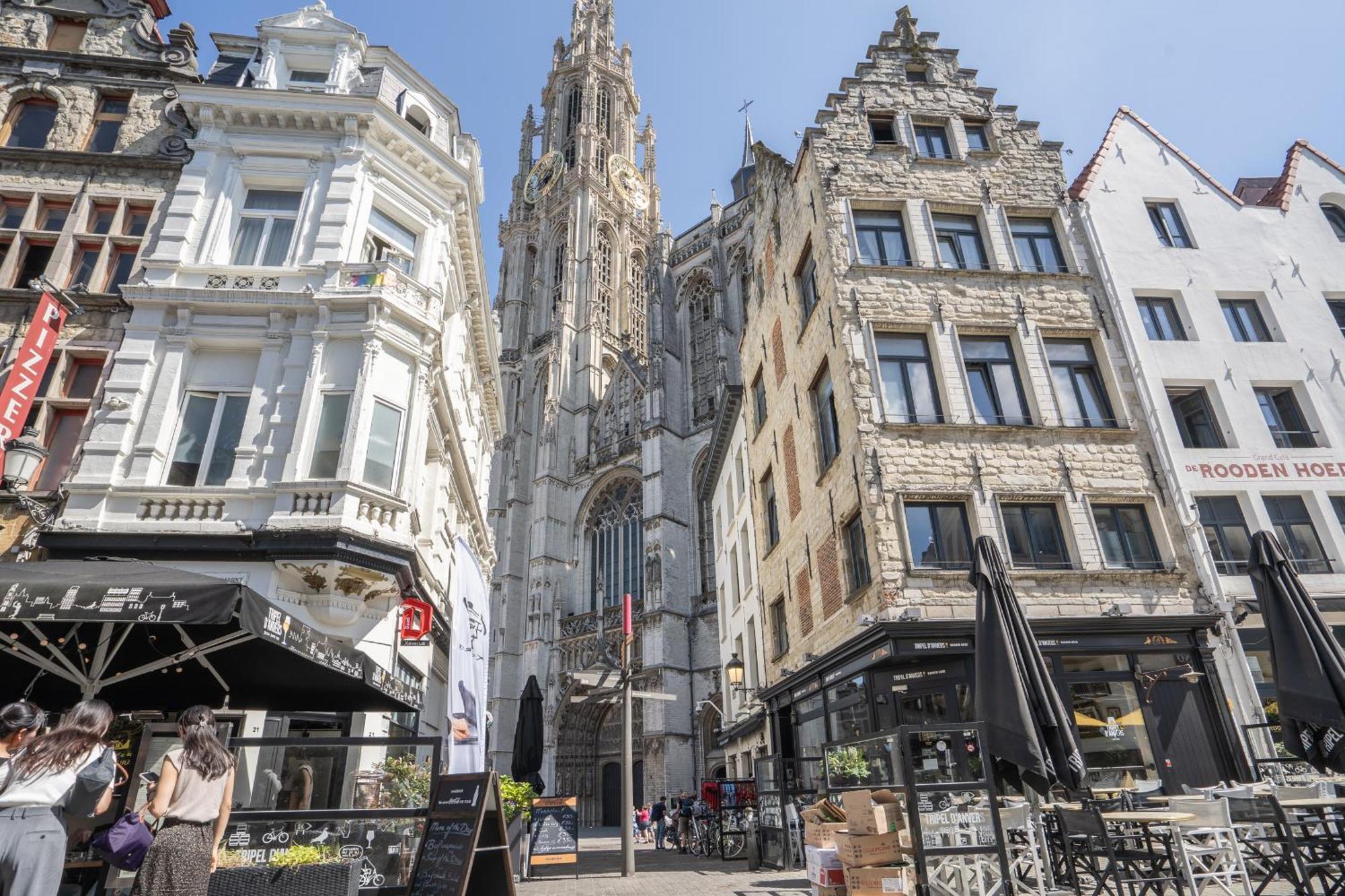 Tempel Triplex & Duplex At Historic Heart Of Antwerpアパートメント エクステリア 写真