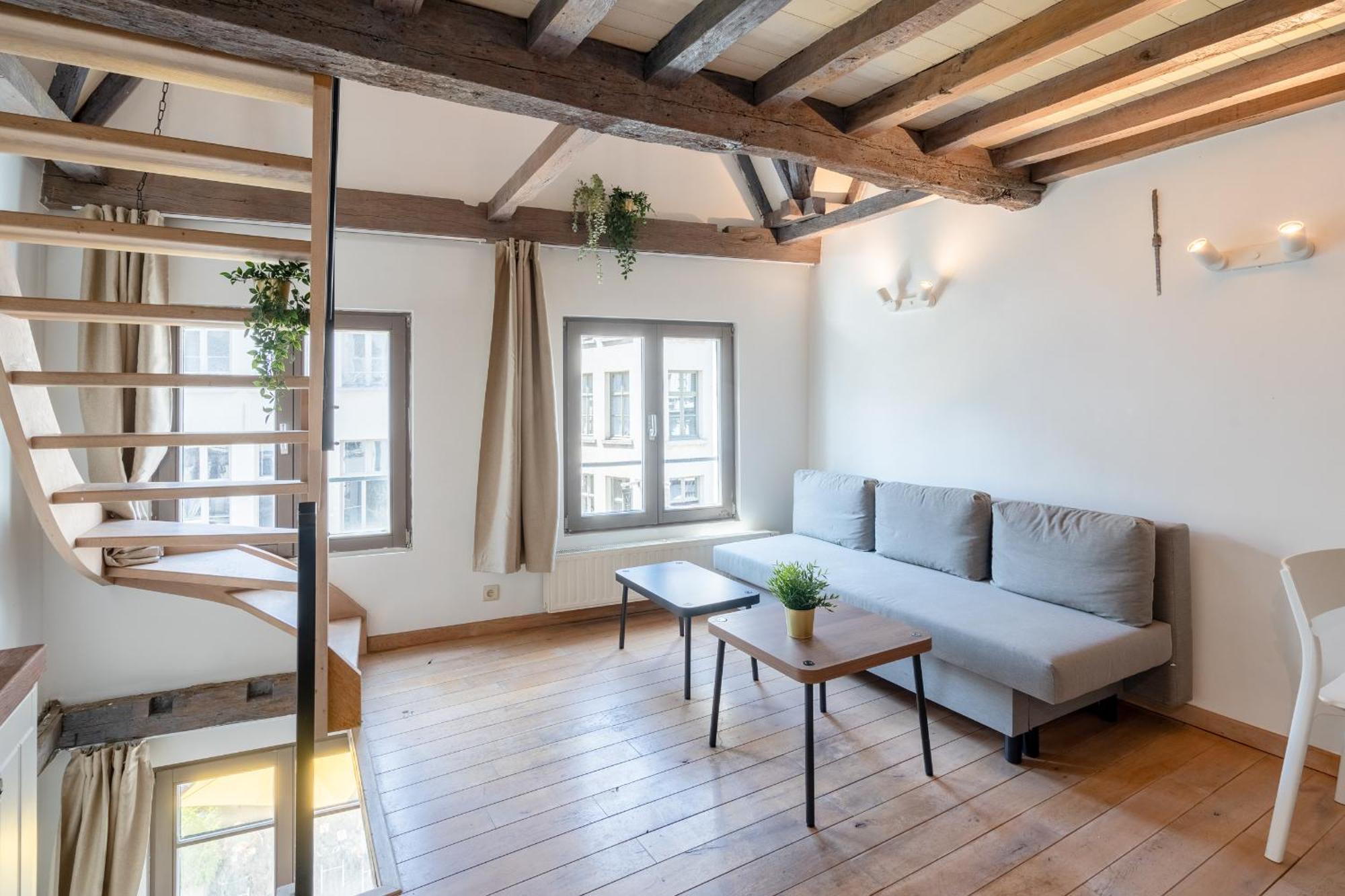 Tempel Triplex & Duplex At Historic Heart Of Antwerpアパートメント エクステリア 写真